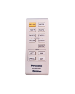 Control Remoto aire acondicionado modelos CS-E28NFQ