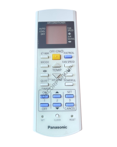 CONTROL REMOTO PARA AIRE ACONDICIONADO PANASONIC NO INVERTER PARA MODELOS YC Y PC DELUXE