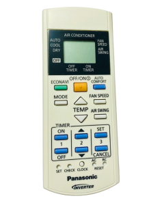 Control Remoto para Aire Acondicionado Panasonic modelos CS-PSMKQ | CS-PSNKV | CS-PSPKV 